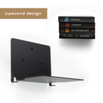 Boekenplank zwevend boekenrek - 8 stuks