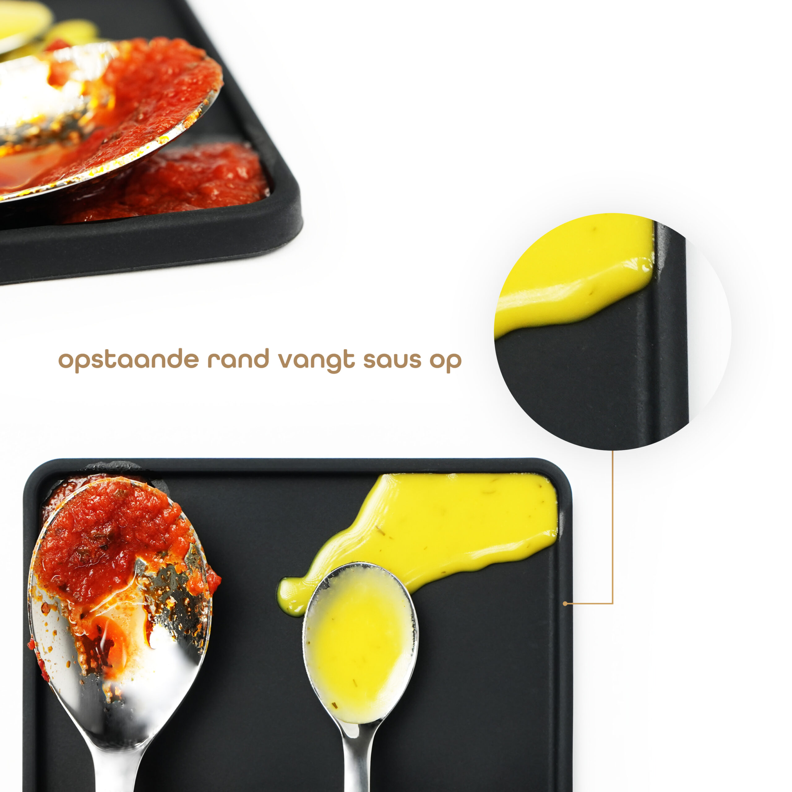 Lepelhouder aanrecht – Spatelhouder - Zwart - Afbeelding 4