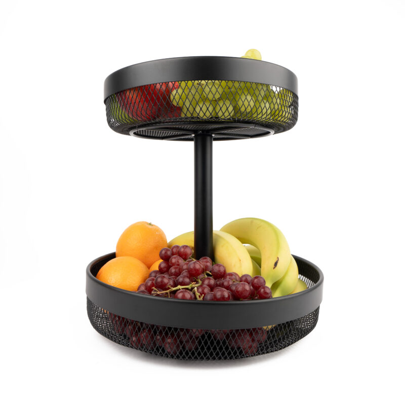 Fruitmand fruitschaal dubbel