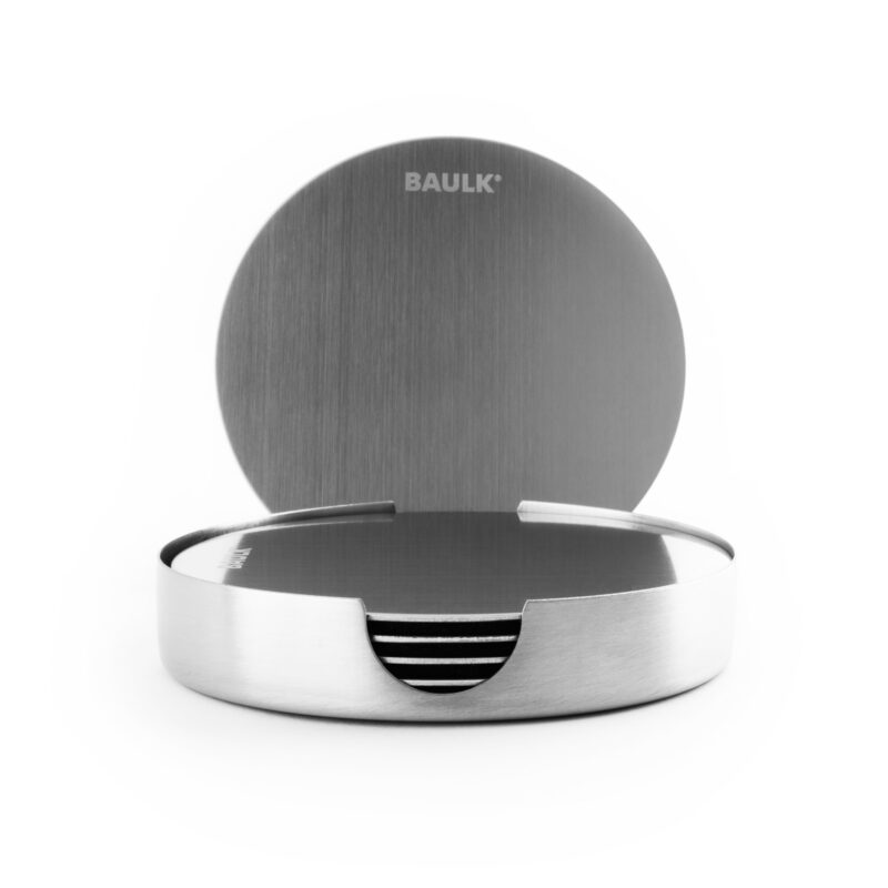 Onderzetters rvs Baulk